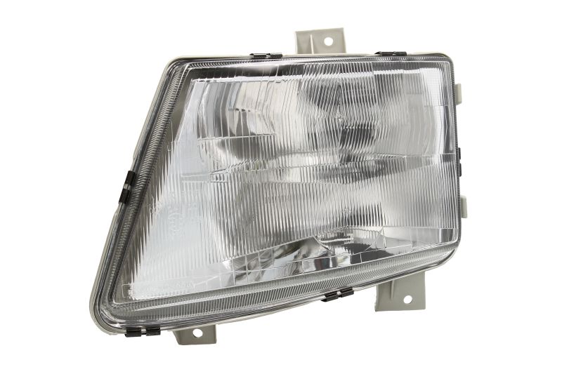 Far Stanga TYC Lampa Frontala H1/H4 Pneumatic Argintiu Mercedes Vito W638 Cu Suport Bulb Cu Far De Ceata