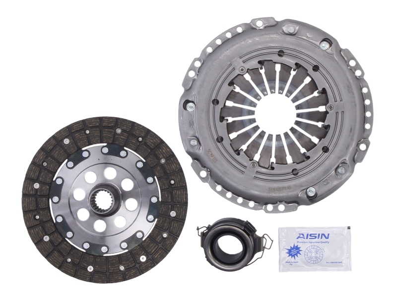 Set ambreiaj AISIN cu rulment 225mm Toyota Avensis Corolla Verso 2.0D 04.03-03.09 21 dinti din trei piese