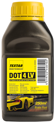 Lichid de frână TEXTAR DOT 4 LV 750.0MM²/SEC. 0,25L FMVSS 116 DOT4 [1]