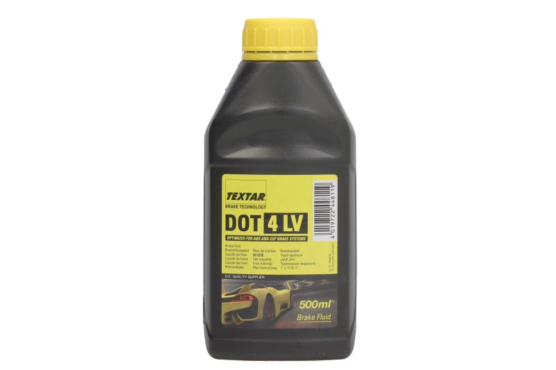 Lichid de frana - Lichid de frână TEXTAR DOT 4 LV 750.0MM²/SEC. 0,5L FMVSS 116 DOT4