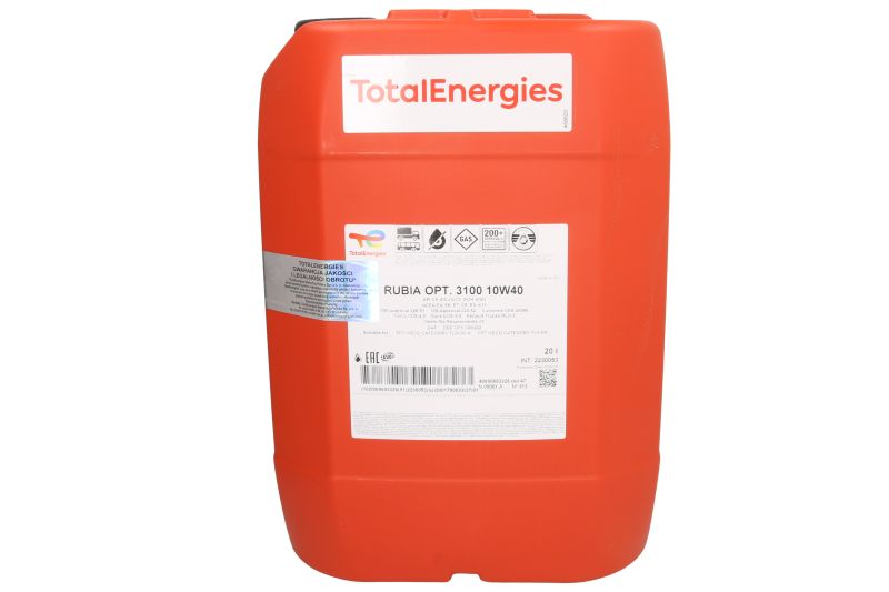 Ulei Lichide tehnice - Ulei motor TotalEnergies RUBIA OPTIMA 3100 10W40 20L CH-4