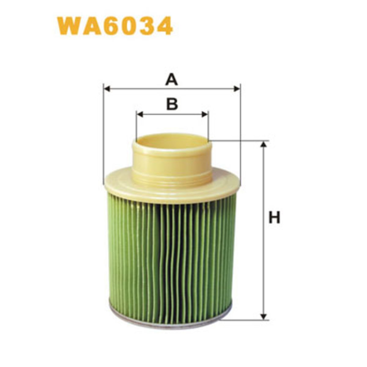Luftfilter WIX FILTERS WA6034WIX