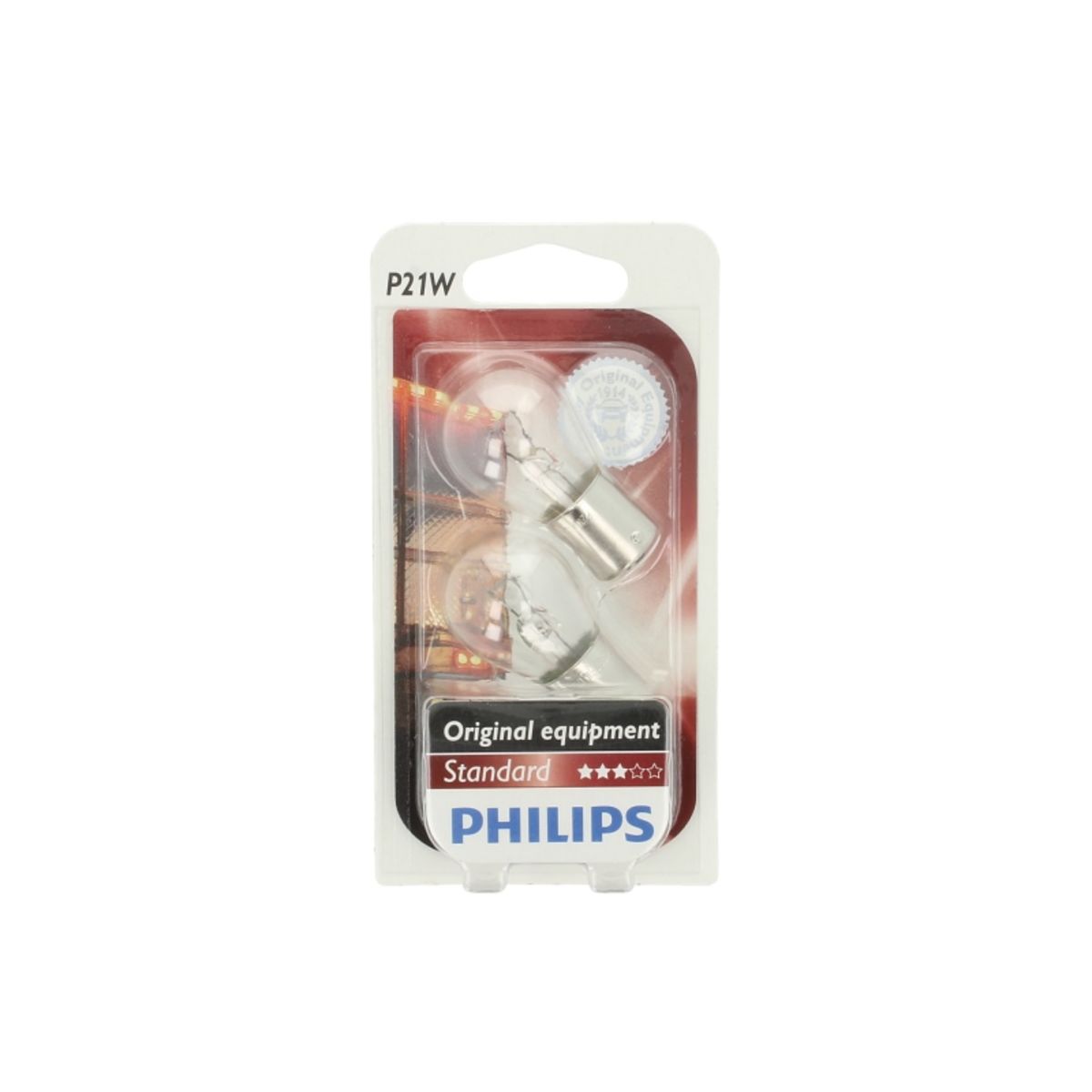 Ampoule secondaire PHILIPS P21W 24V/21W, 2 pièce