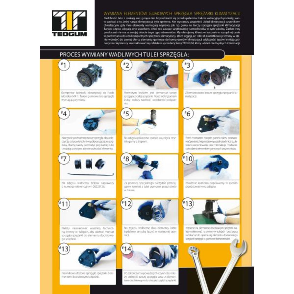 Tedgum Compressor, airconditioning  00223126