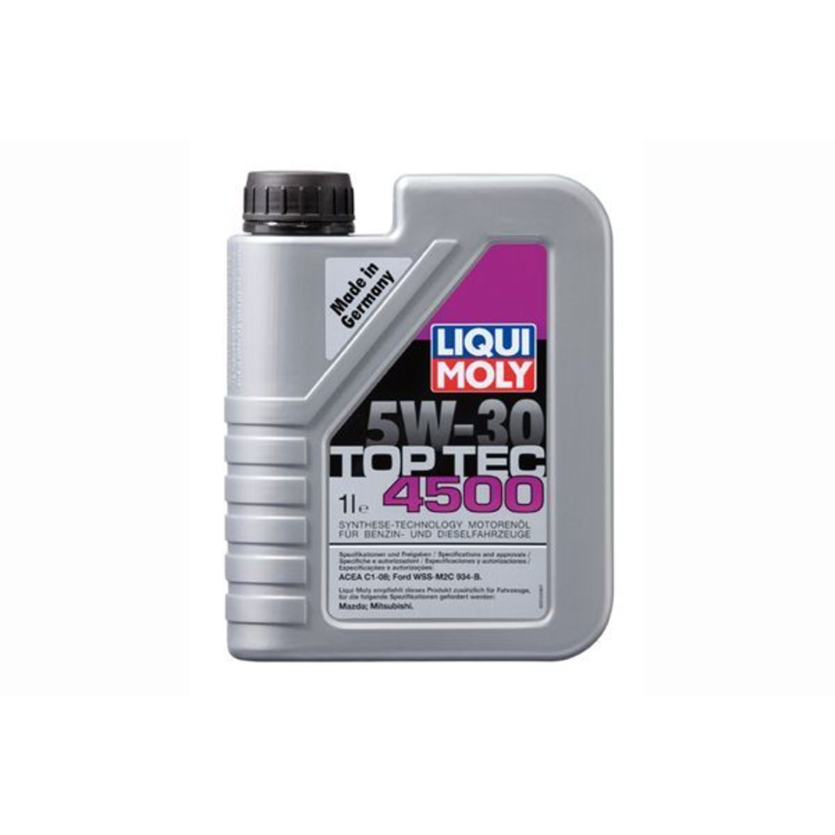 Olej syntetyczny LIQUI MOLY Top Tec 4500 5W30, 1 litr - Sklep Inter Cars