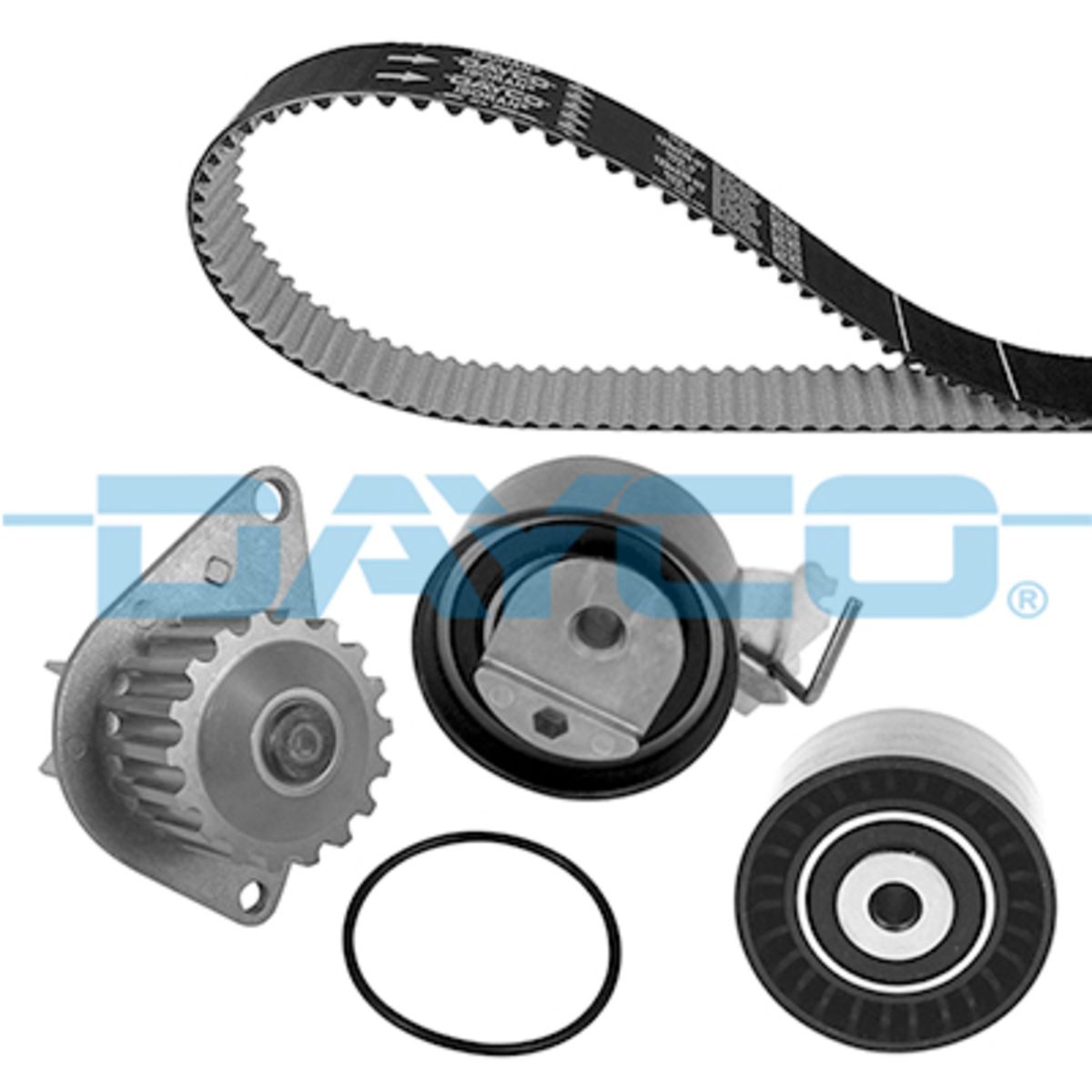 Dayco Wasserpumpe + Zahnriemensatz Größe 1.4 Ktbwp4950