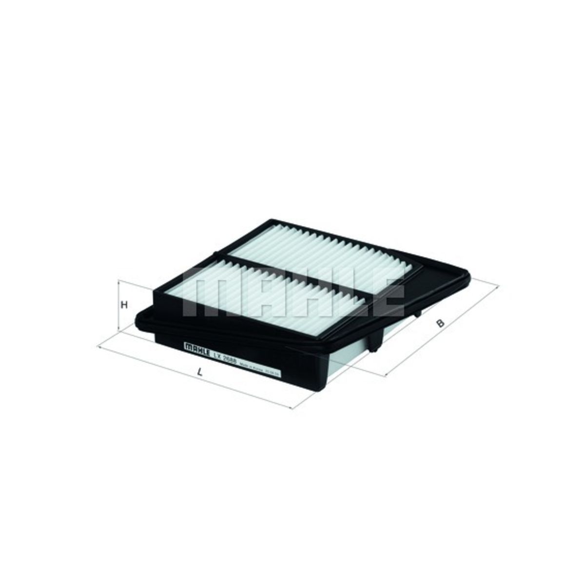 Image of MAHLE luchtfilter