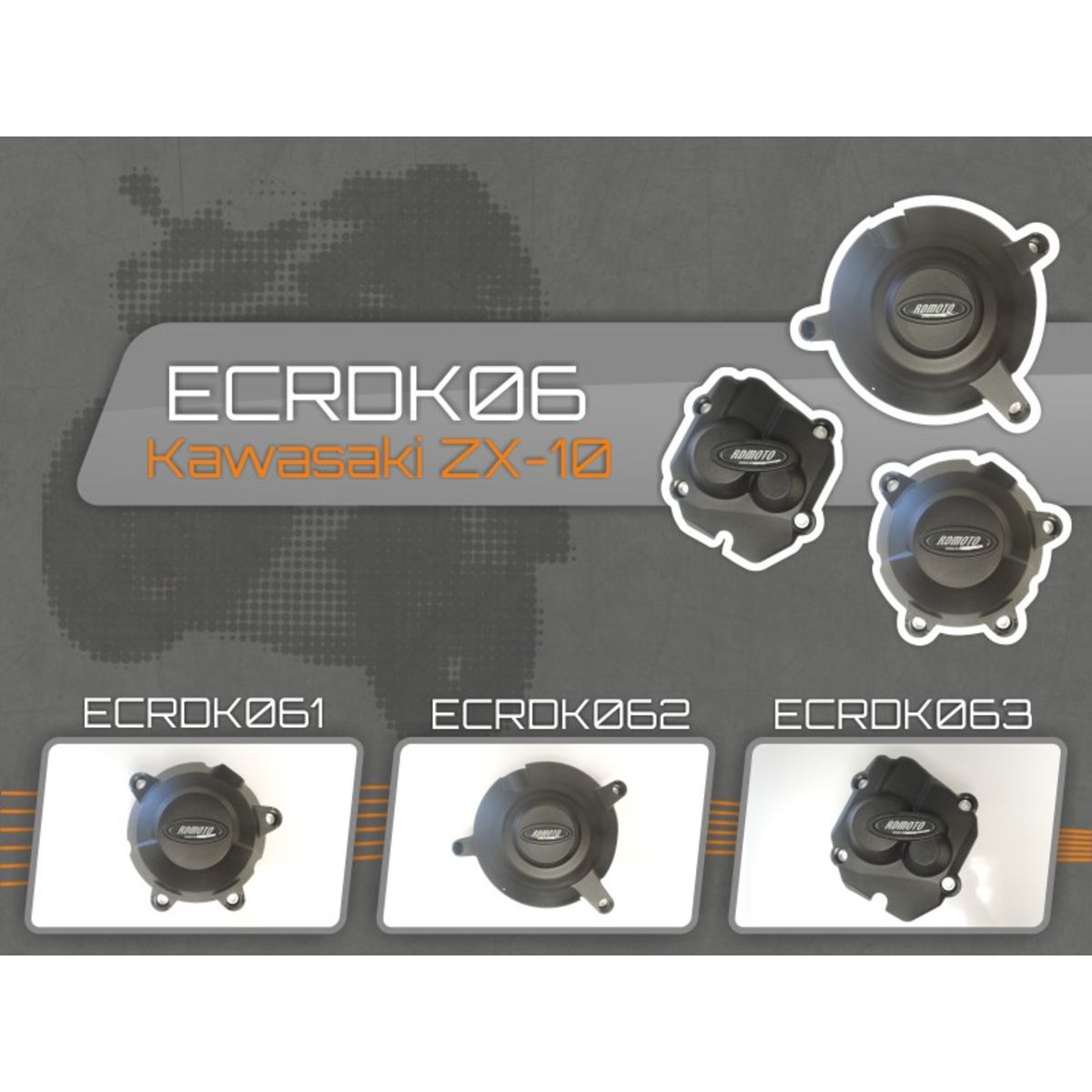 Crash Pad RDMOTO RDM-ECRDK06