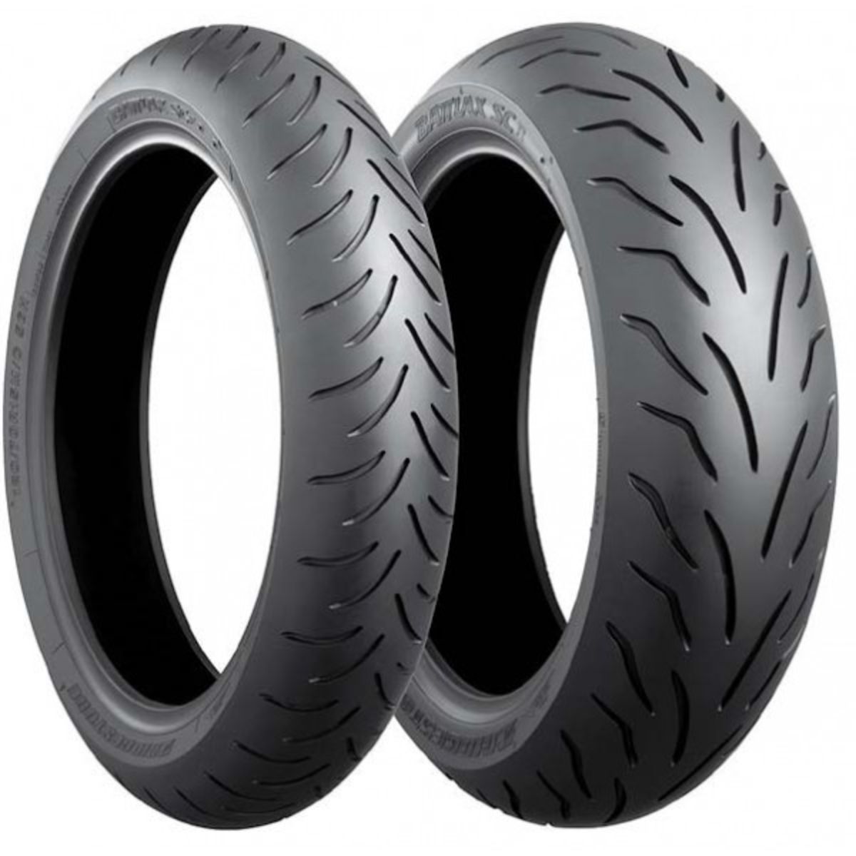 BRIDGESTONE SC1 160/60R15 TL 67H, Pneu scooter Arrière