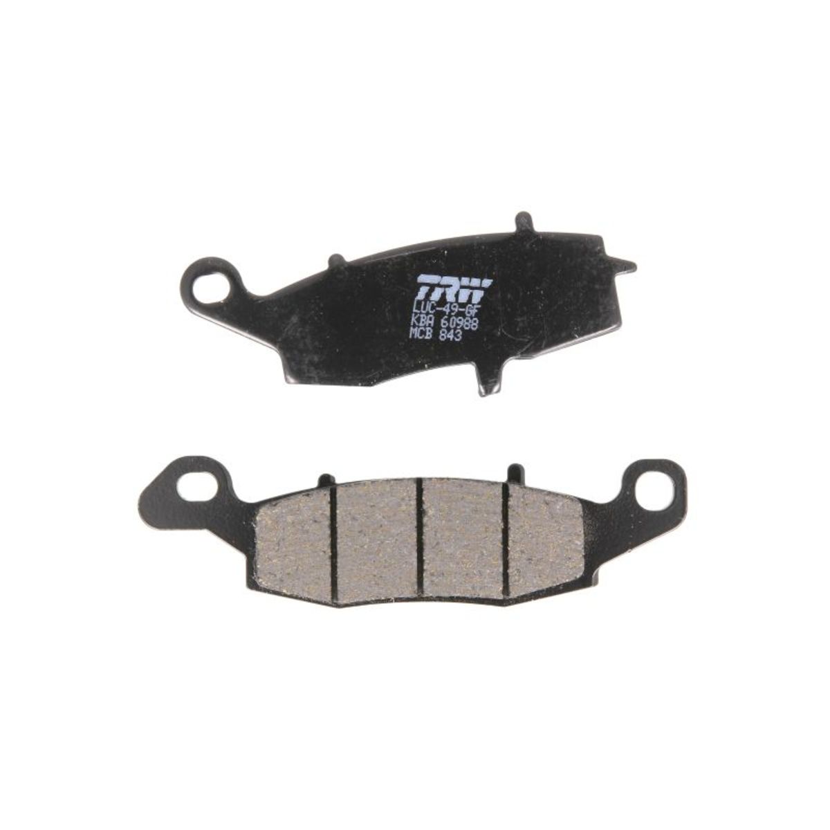 Set di pastiglie freno TRW MCB843