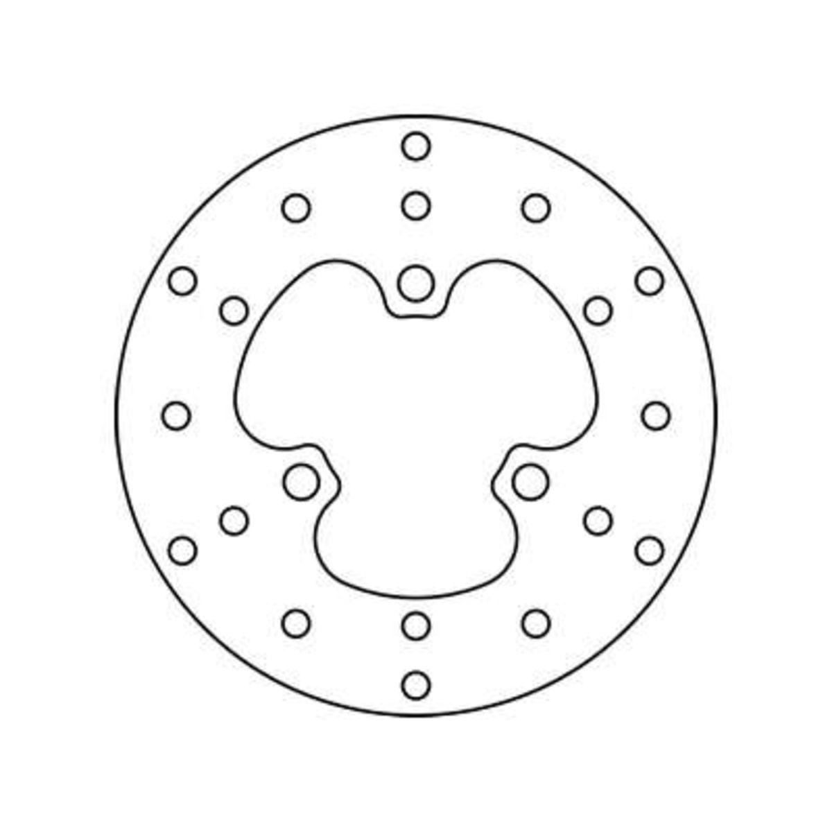Disque de frein TRW MST256, 1 pièce