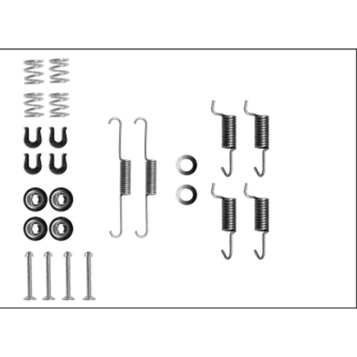 Image of Toebehorenset, parkeerremschoen