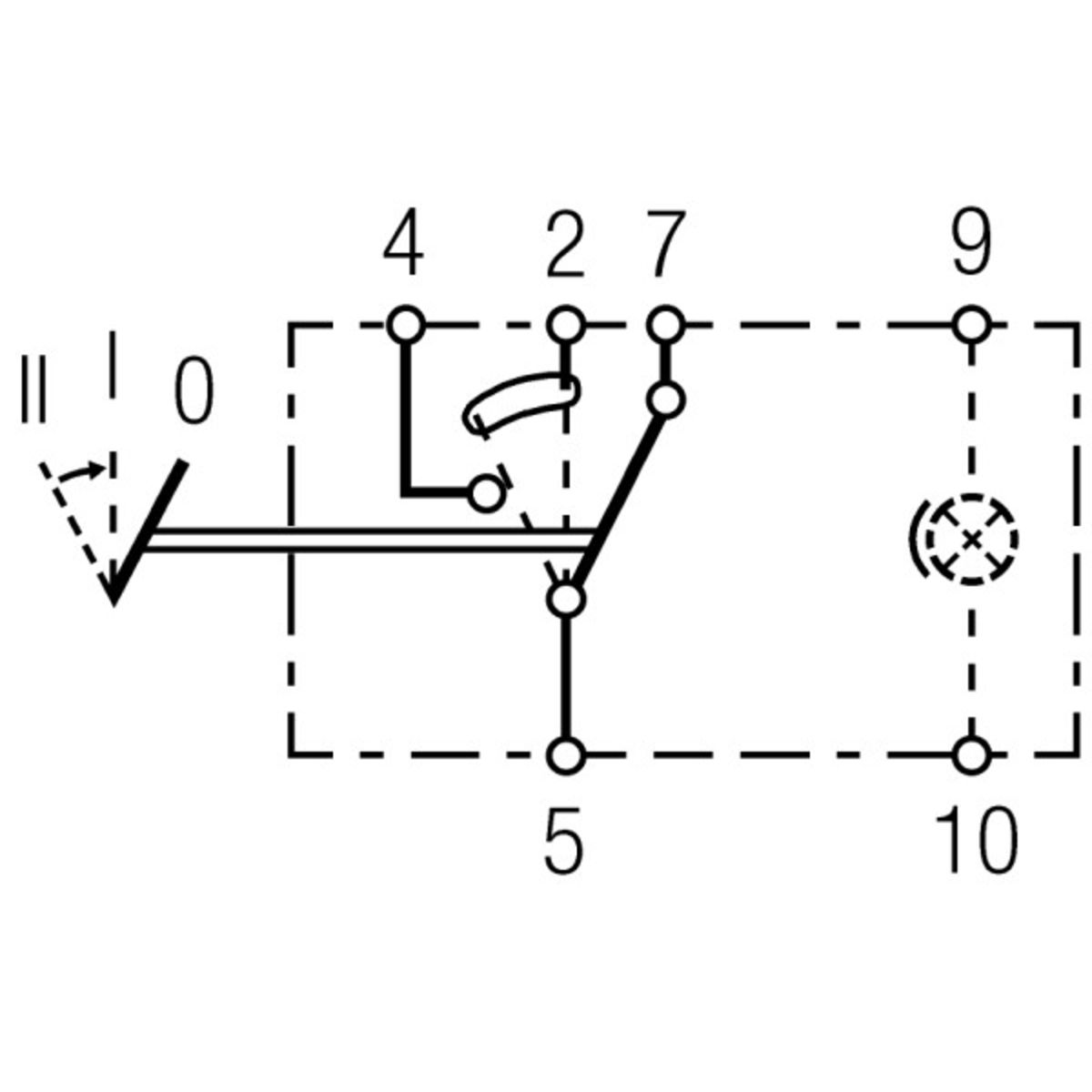 HELLA Interruttore A Ritenuta 6RH 004 570-161 - 2 Posizioni, 5 Attacchi, Per Interni Veicoli - 3
