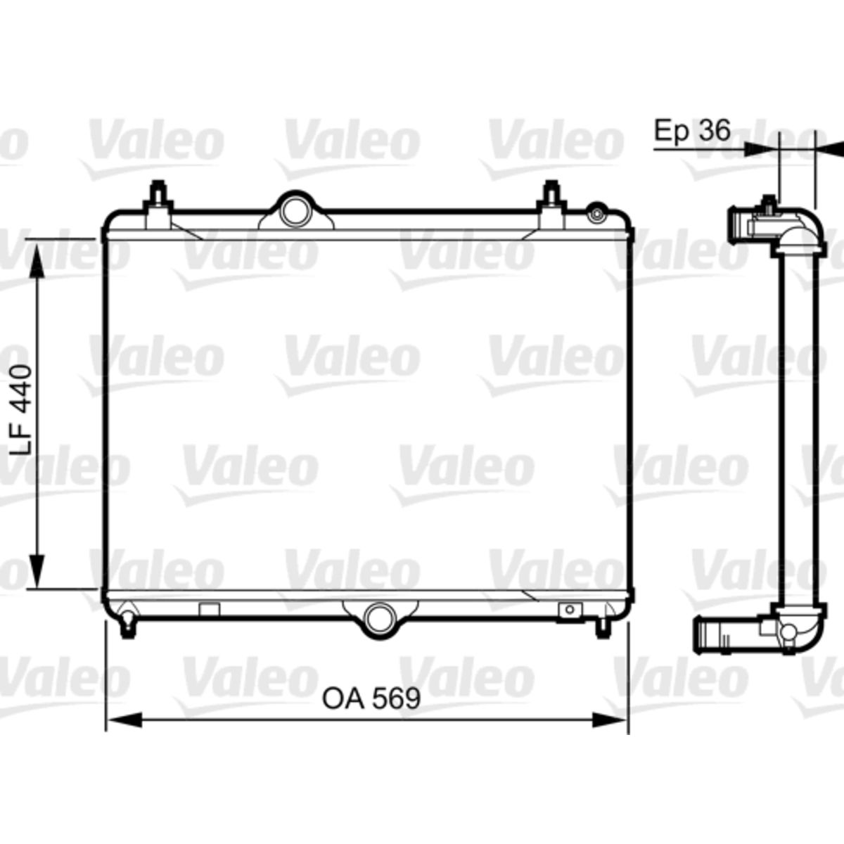 Image of Radiator, motorkoeling