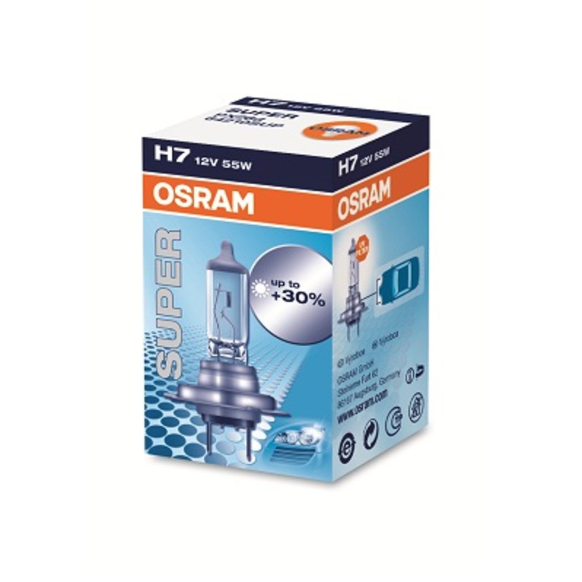 Image of Lamp Halogeen  H7 Super Plus 30% 12V, 55W