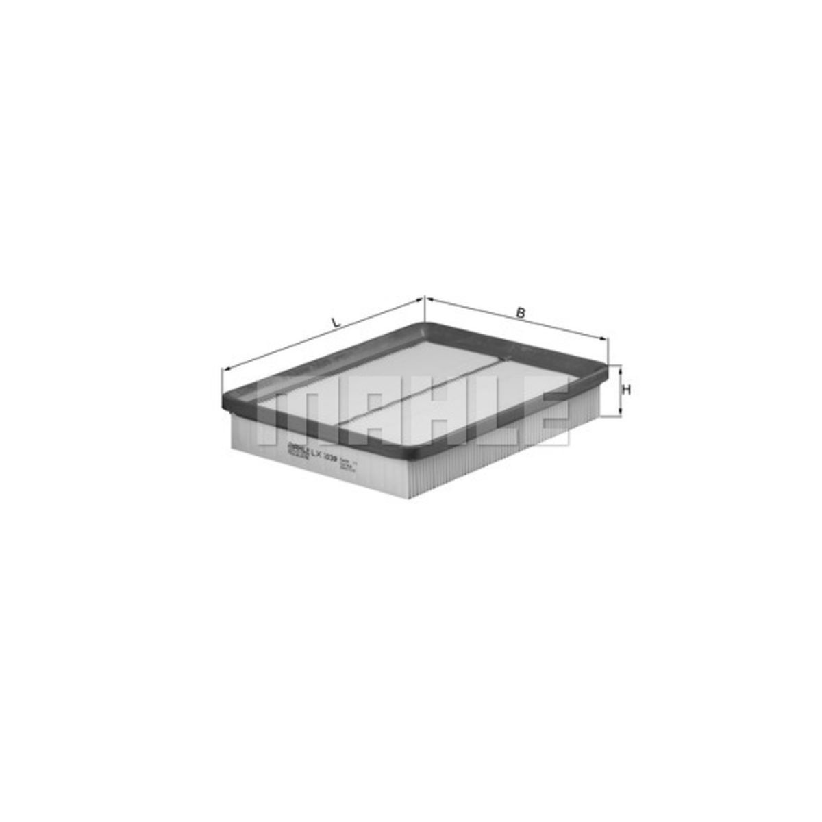 Image of MAHLE luchtfilter