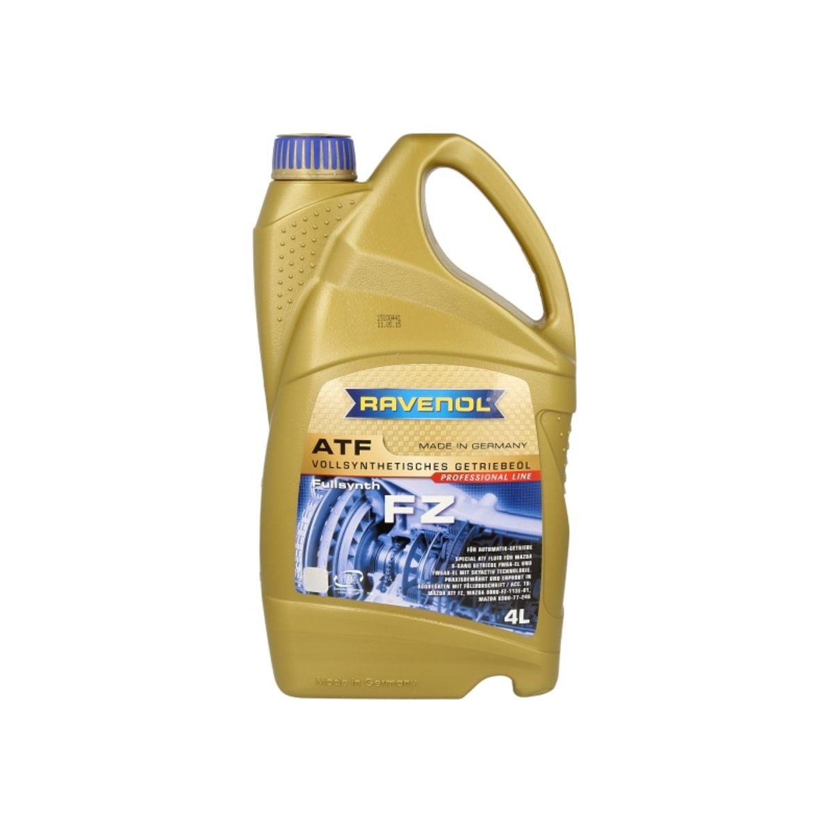 Huile pour transmission automatique RAVENOL 1211130 RAV ATF FZ 4L