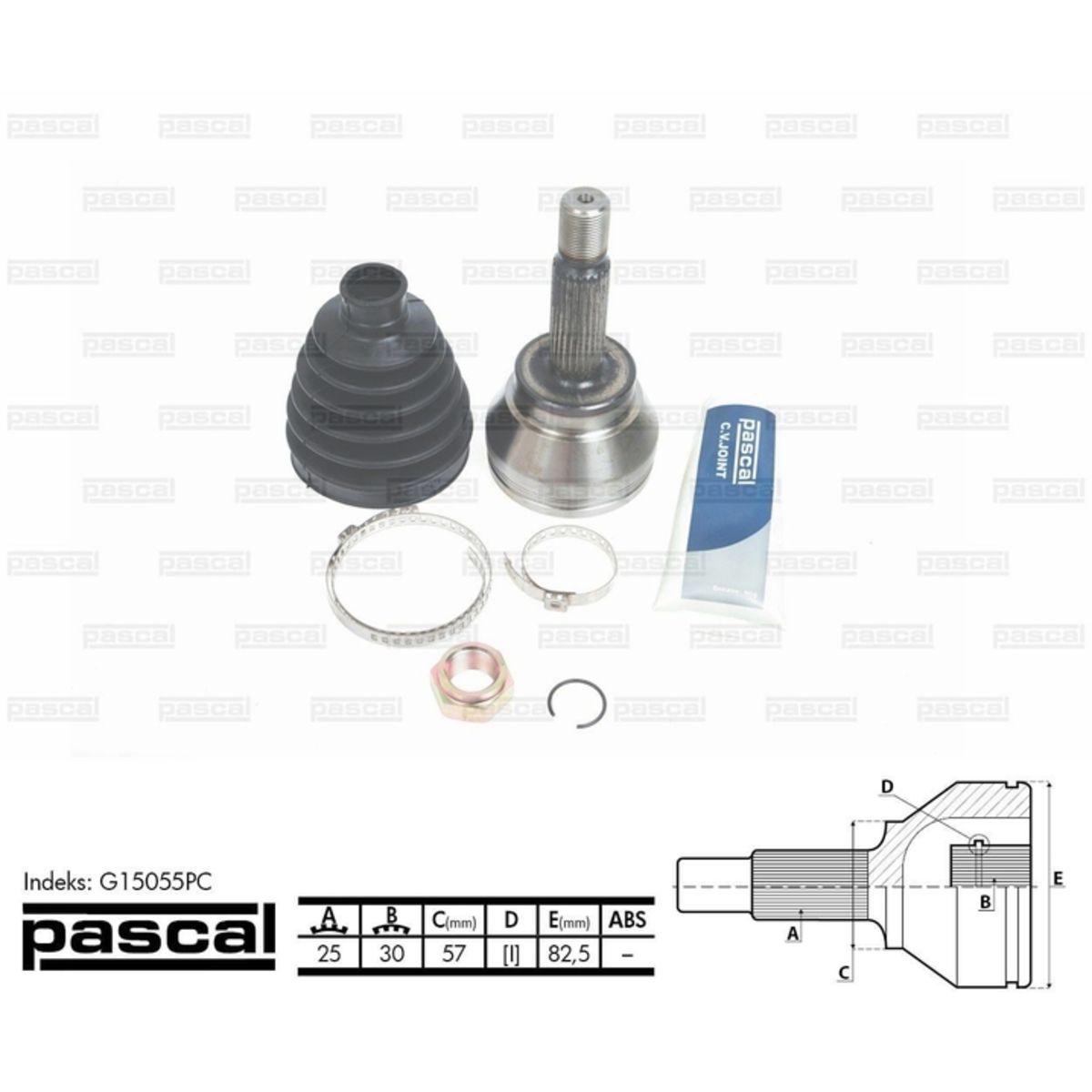 Image of Homokineet reparatie set, aandrijfas
