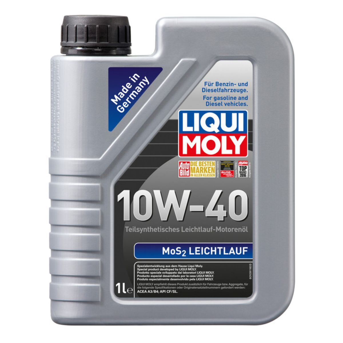 Motorolie Liqui Moly P000207 Diesel Leichtlauf 10W40 1L
