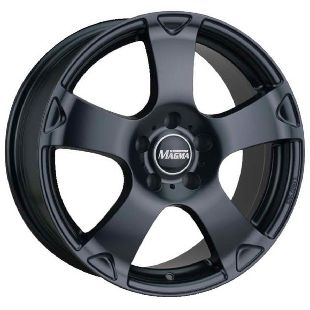 Image of Aluminium velg 16 inch  Seismo 5x112 6,5J ET50, Kleur Zwart Matt