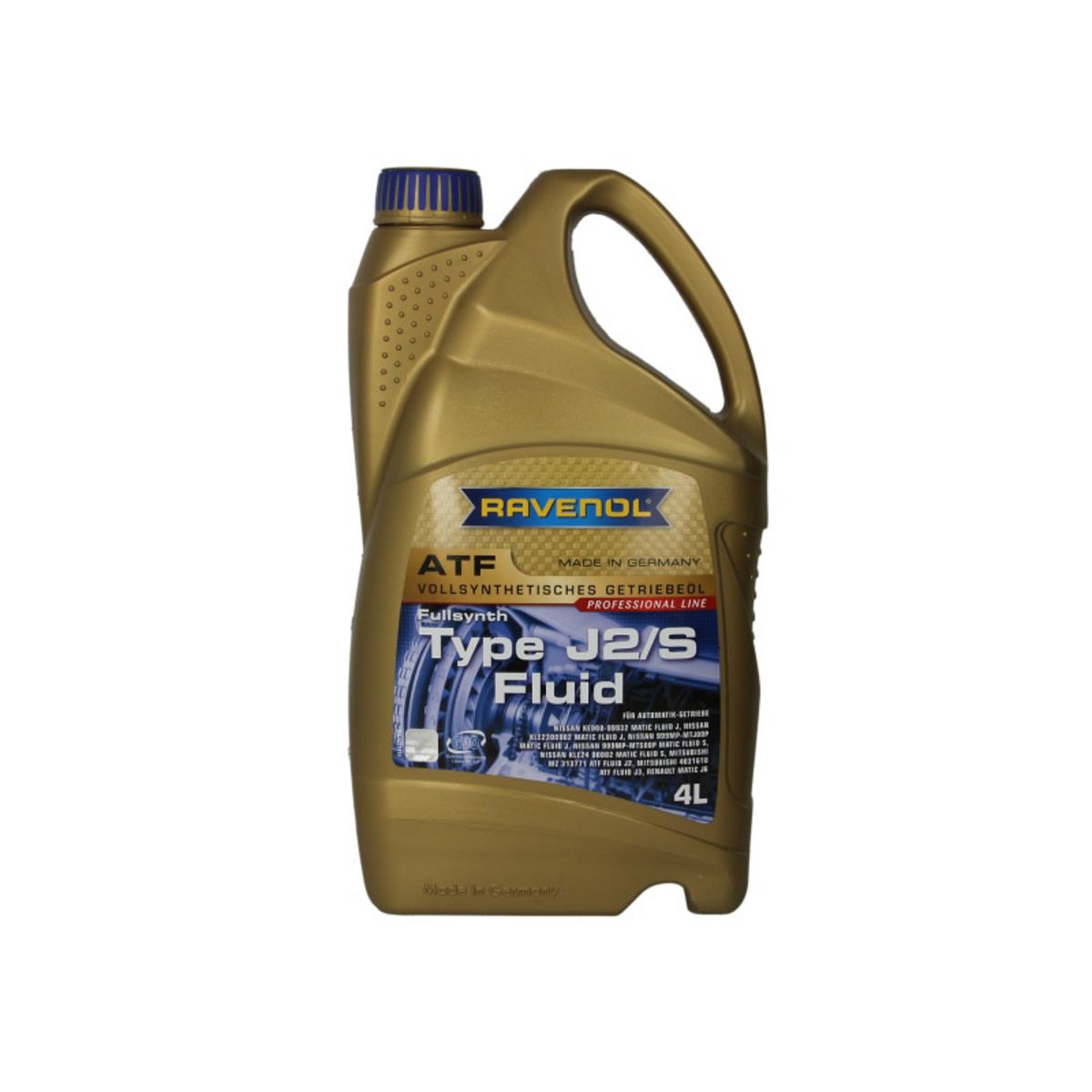 Huile de transmission RAVENOL 1211115 ATF J2/S FLUID 4L