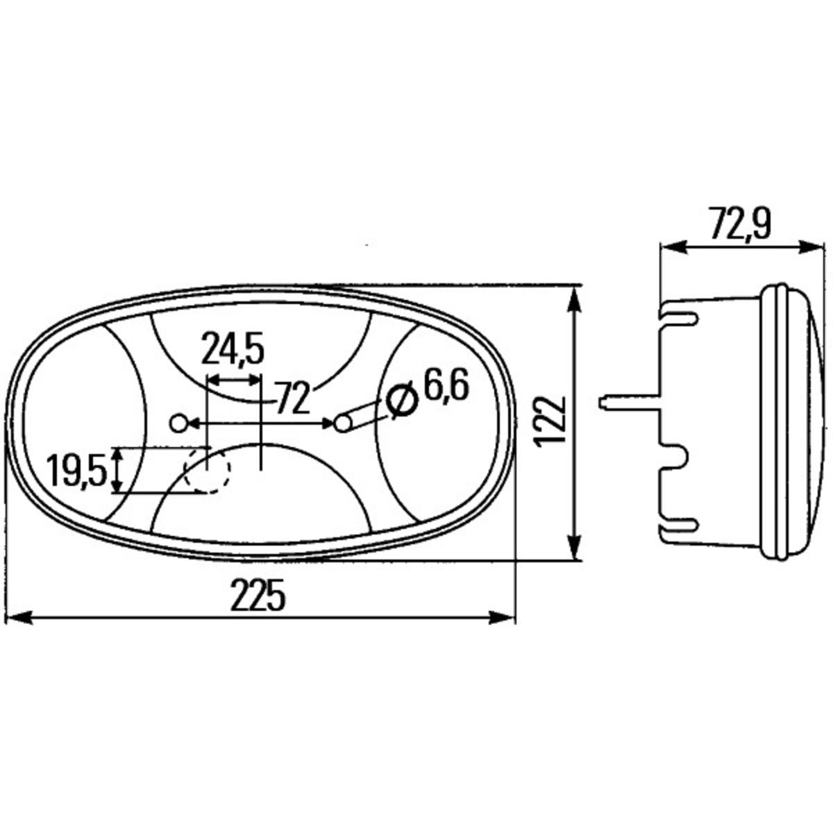 Image of Achterlicht   links