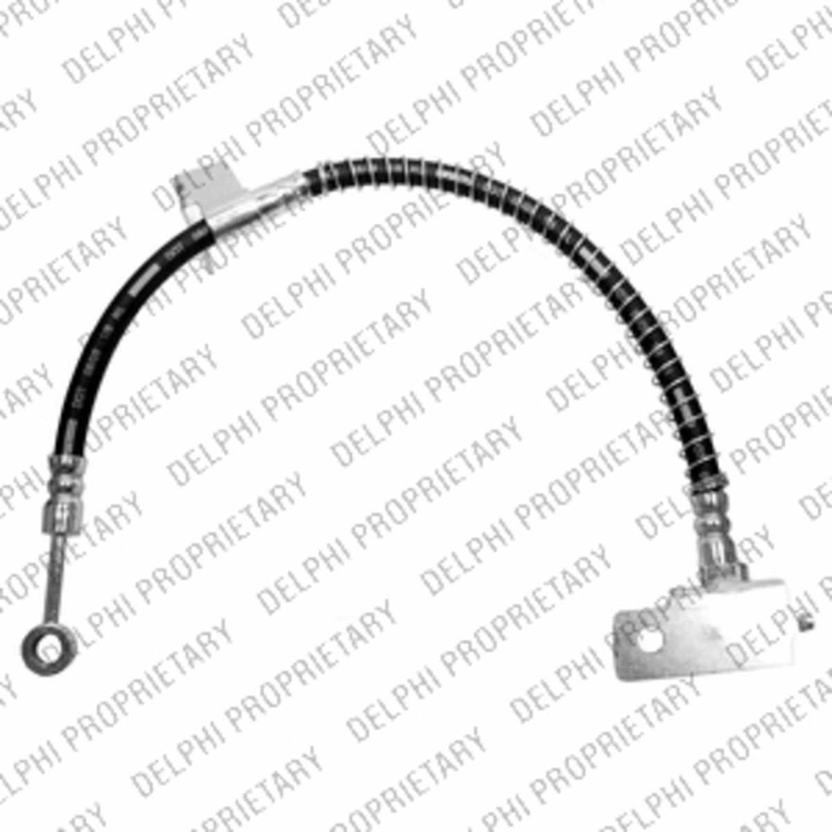 Für DELPHI HYDRAULIKA HAMULCOWA SPRZEGLOWA LH6705 BRAKE HOSE FRONT RIGHT - Bild 5