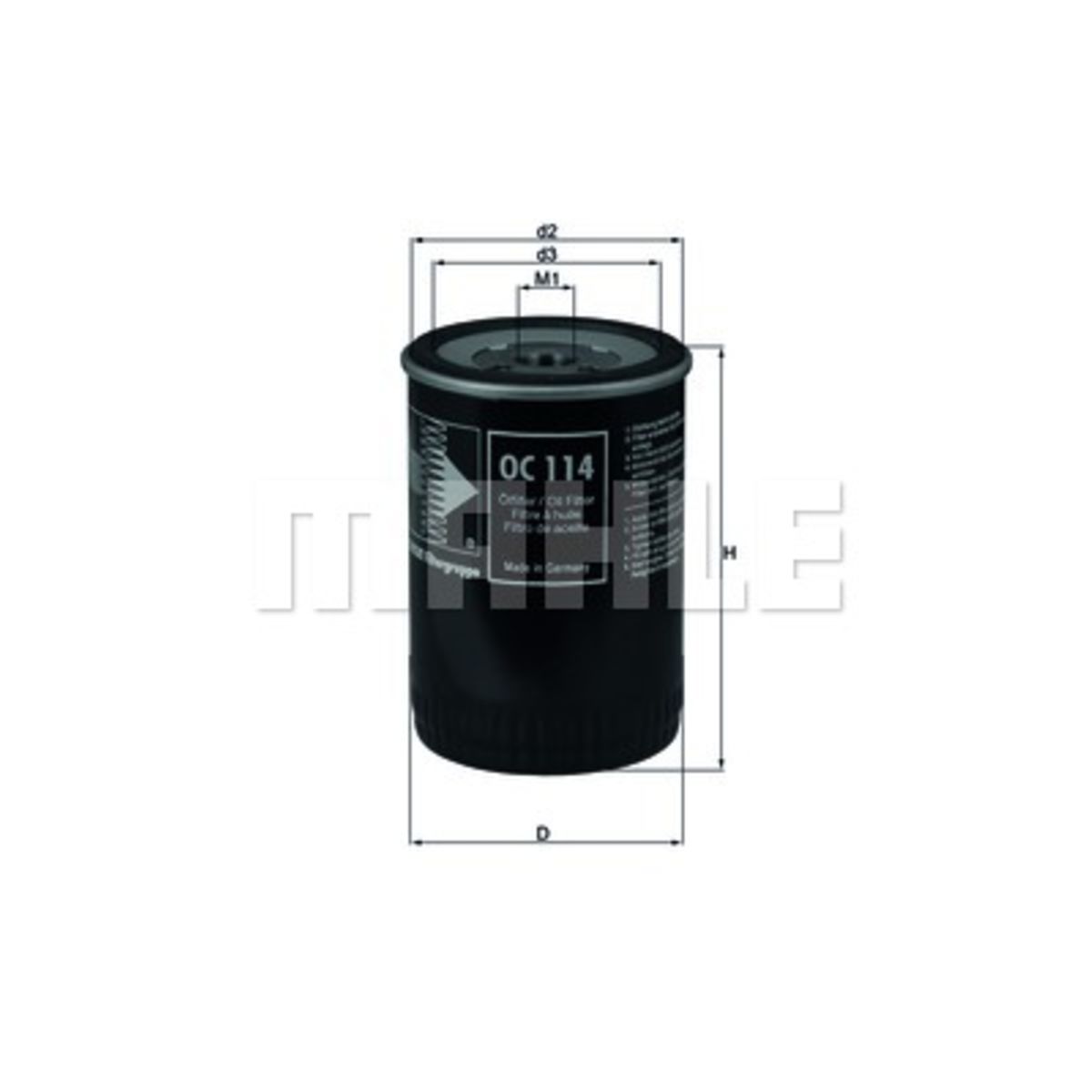 Image of Oliefilter