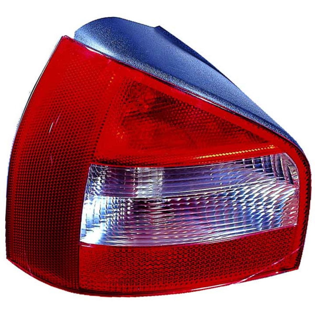 Depo Grau/Rot Heckleuchte 441-1951L-Ue, Links