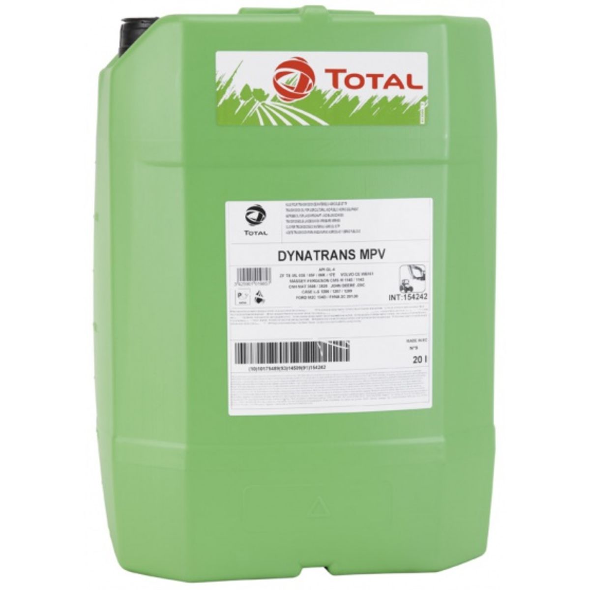 Huile polyvalente TotalEnergies 2154242 XXL DYNATRANS MPV 20L