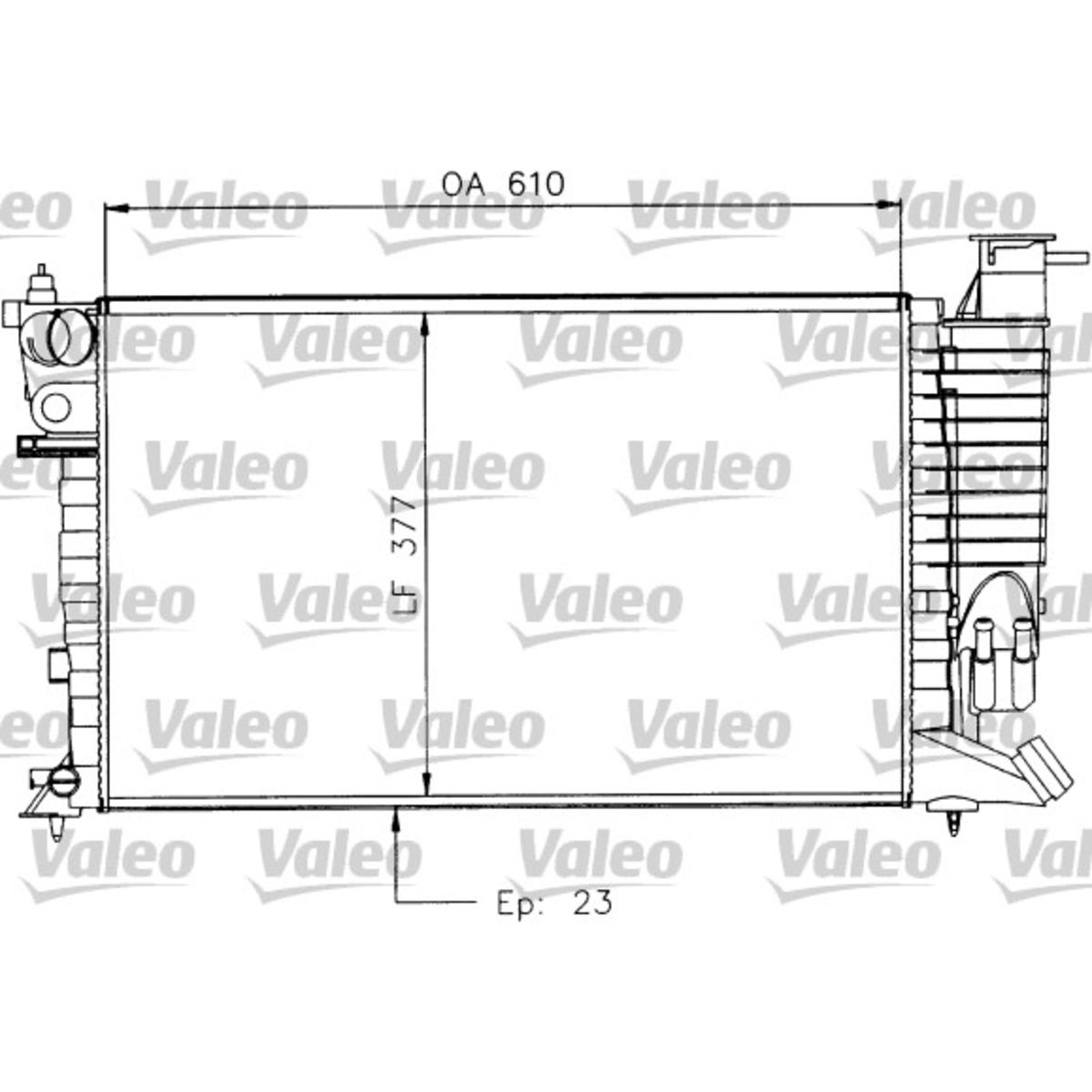 Image of Radiator, motorkoeling