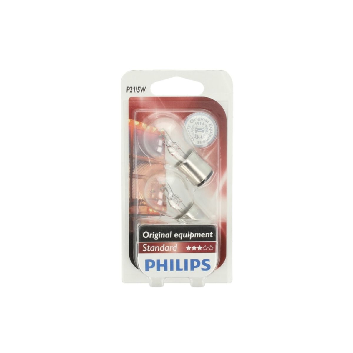 Ampoule secondaire PHILIPS P21/5W 24V/5/21W, 2 pièce