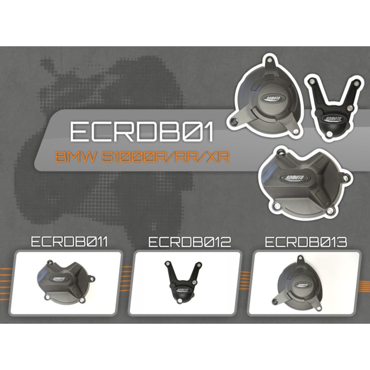 Crash Pad RDMOTO RDM-ECRDB01