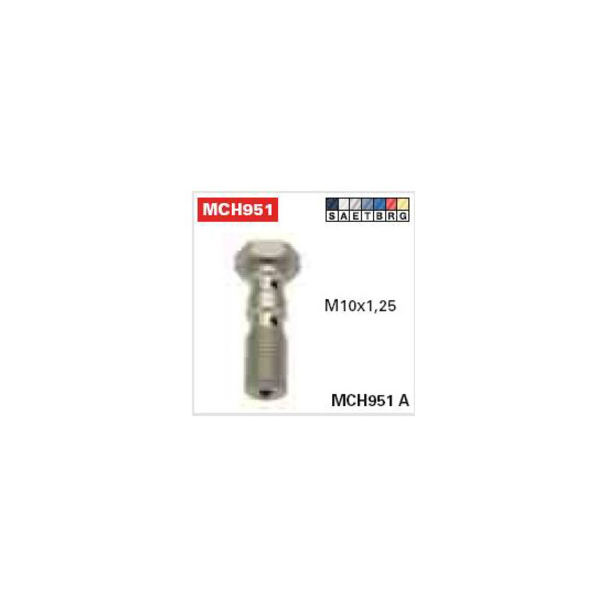 Schraube, Bremsleitung TRW MCH951G