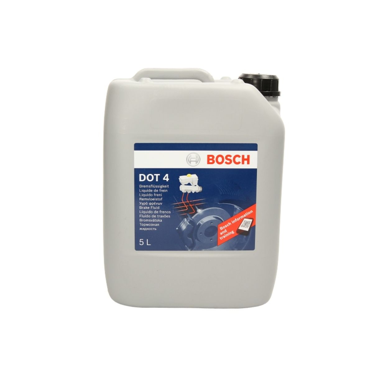 Bremsflüssigkeit DOT 4 BOSCH 1 987 479 108, 5L motointegrator