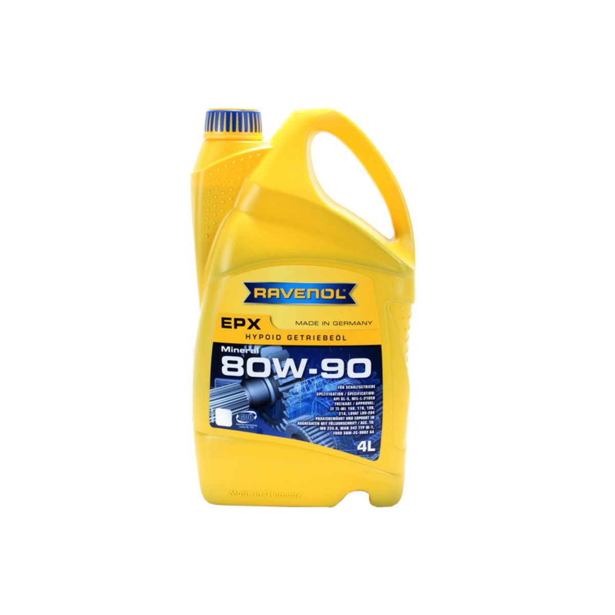 Huile de transmission RAVENOL 1223205 EPX 80W90 GL-5 4L