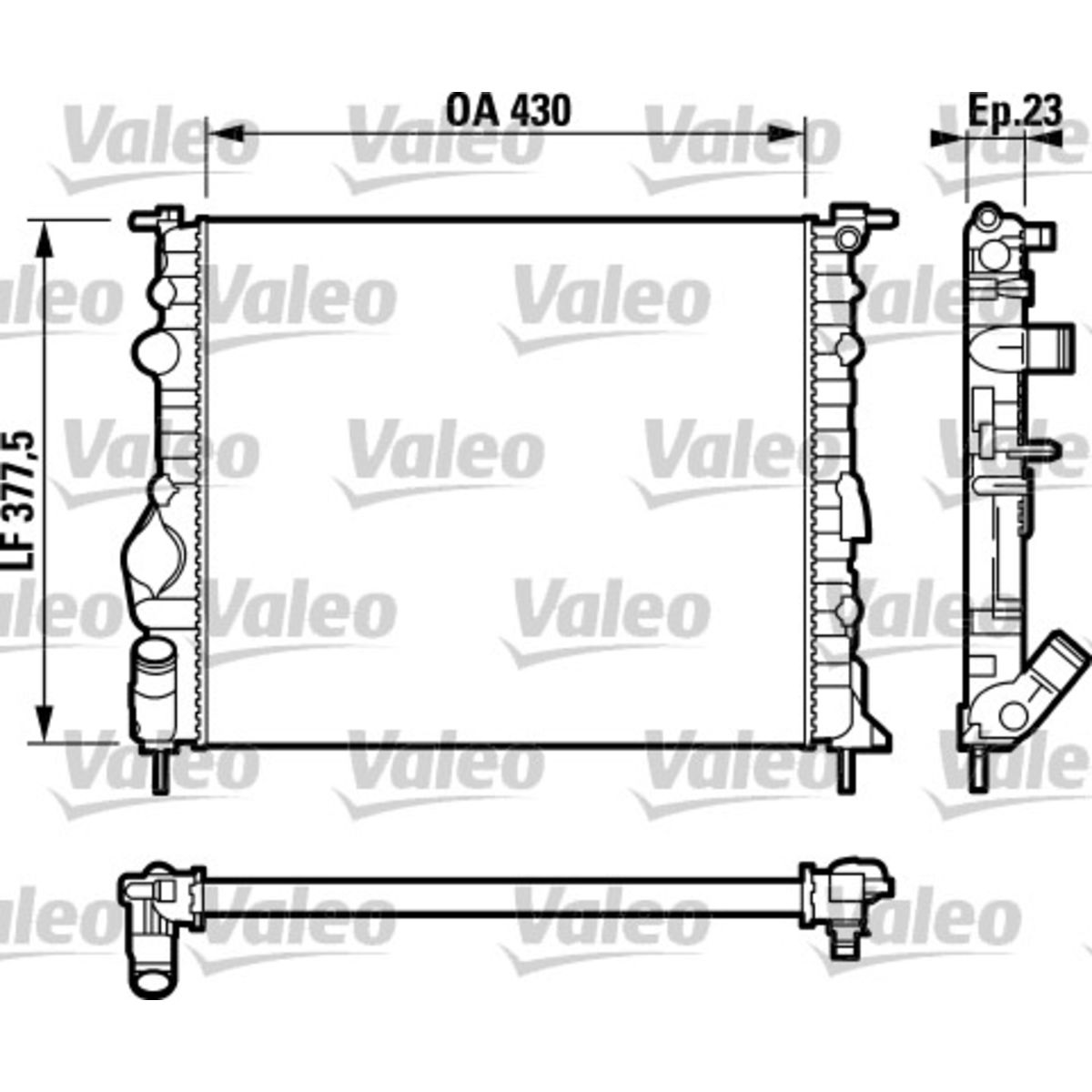 Image of Radiator, motorkoeling