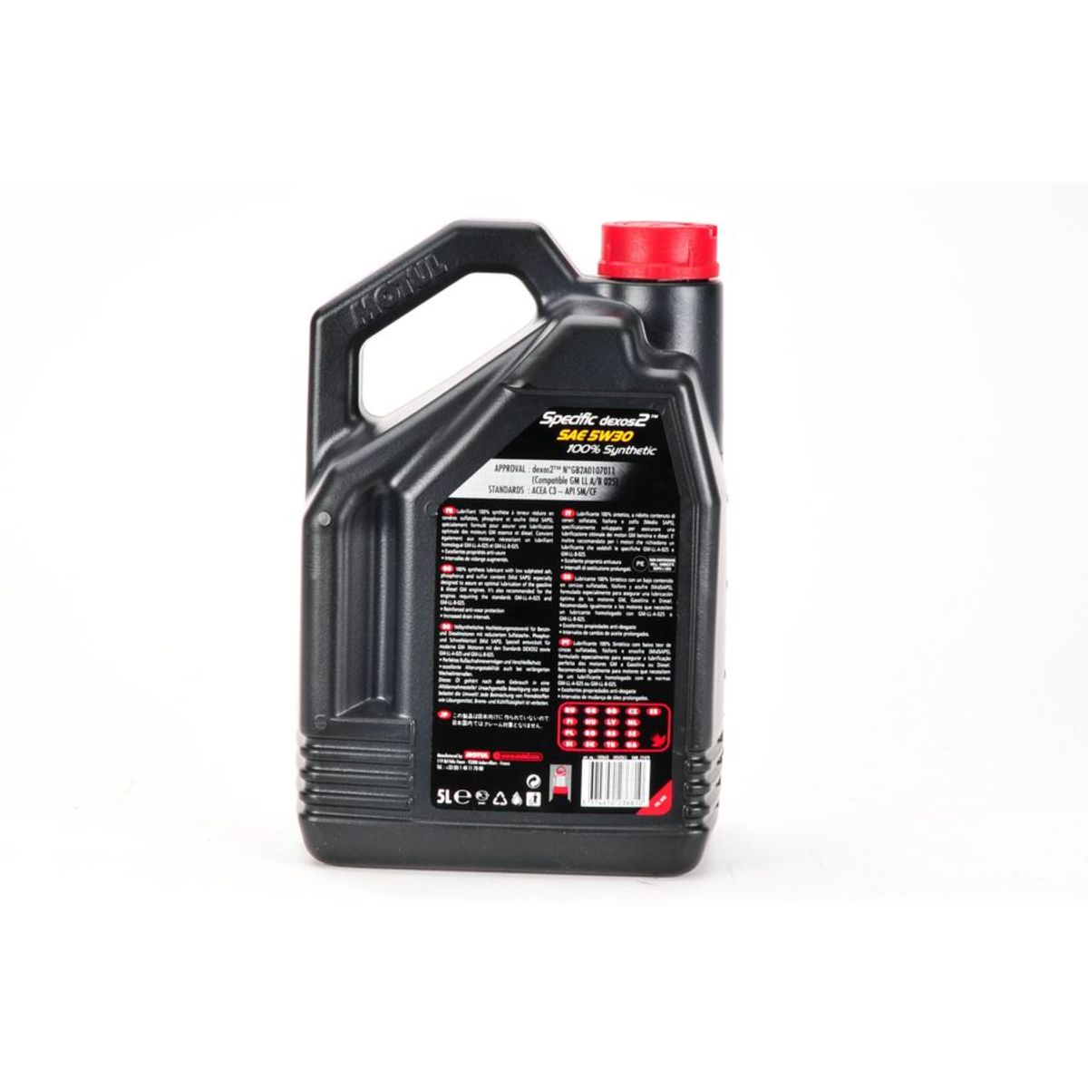 Olej syntetyczny MOTUL Specific Dexos2 5W30, 5 litrów - Sklep Inter Cars