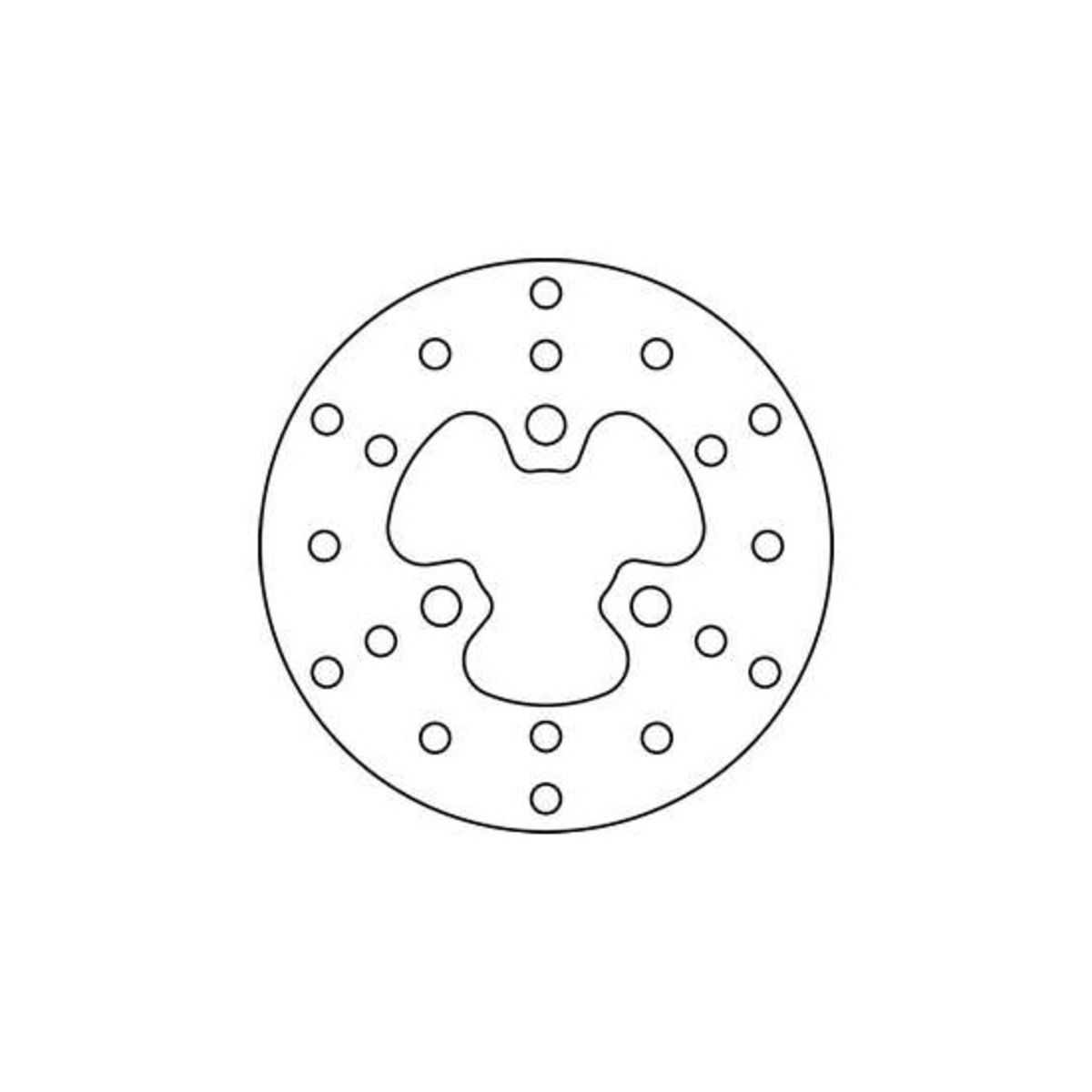 Disque de frein TRW MST250, 1 pièce