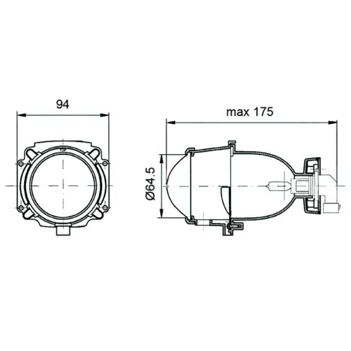 Hauptscheinwerfer VICMA VIC-7289