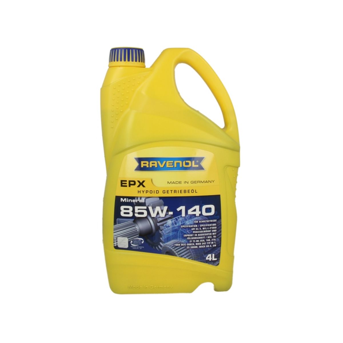 Huile de transmission RAVENOL 1223211 EPX 85W140 GL-5 4L