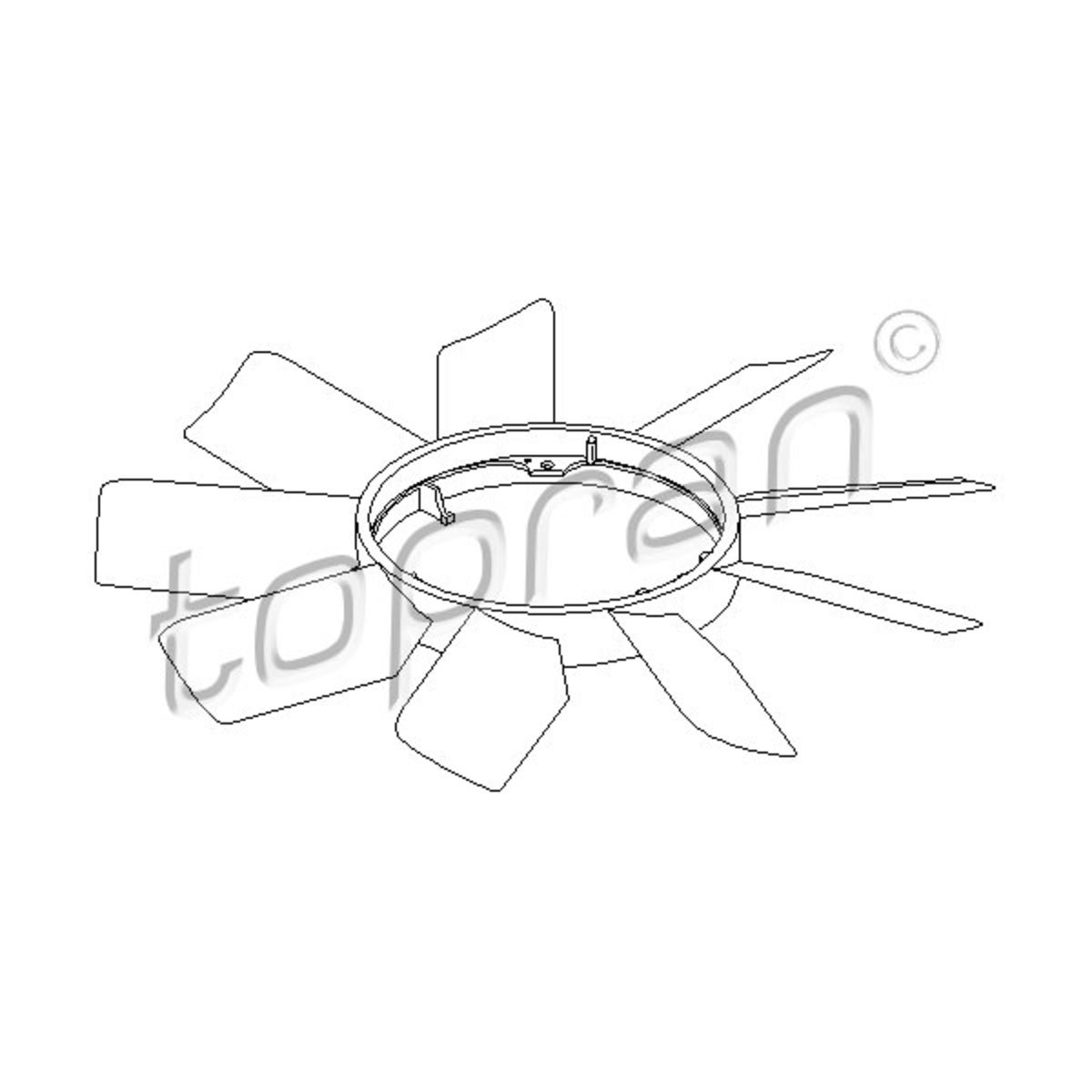 Image of Ventilatorwiel, motorkoeling