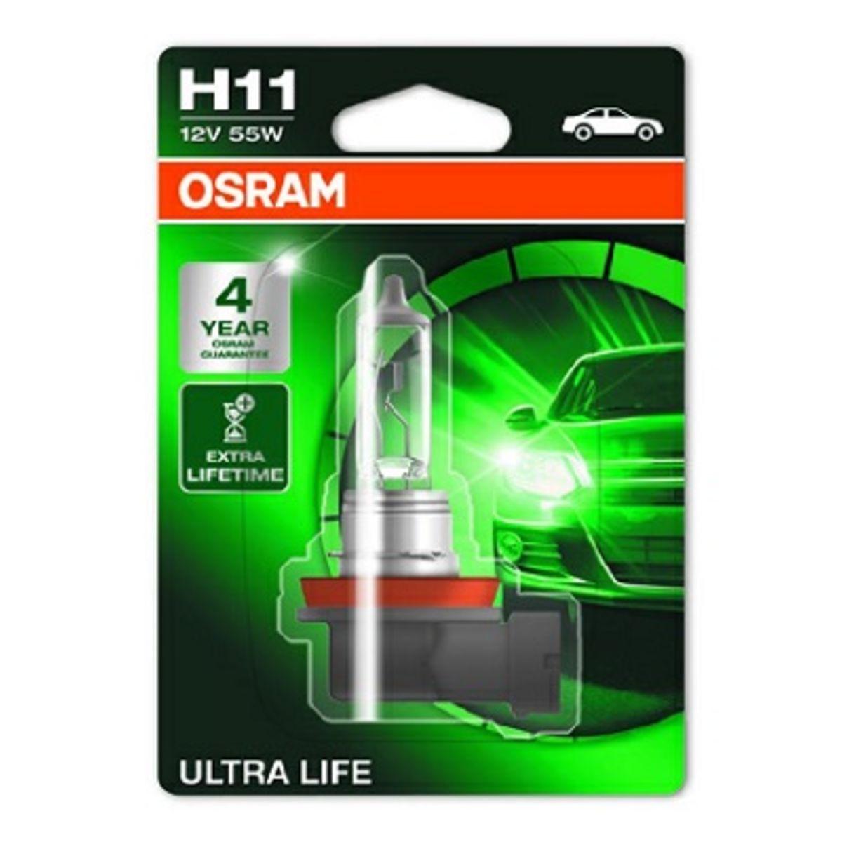 Image of Lamp Halogeen  H11 Ultra Life 12V, 55W