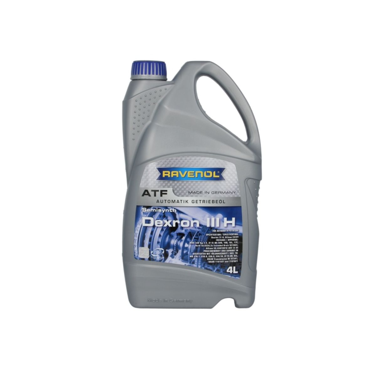 Huile de transmission RAVENOL 1212100 ATF Dexron H III 4L