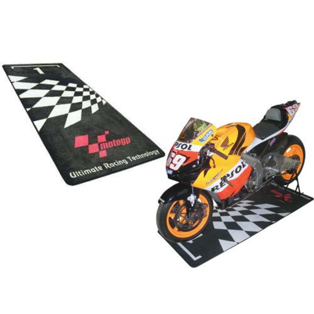 Tapis de garage moto BIKE IT MGPMAT01