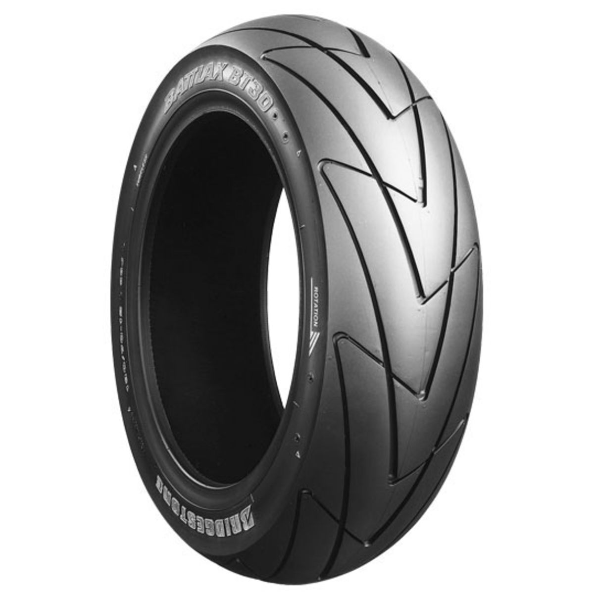 BRIDGESTONE BT30 130/70-12 TL 56J, Pneu scooter Avant/Arrière