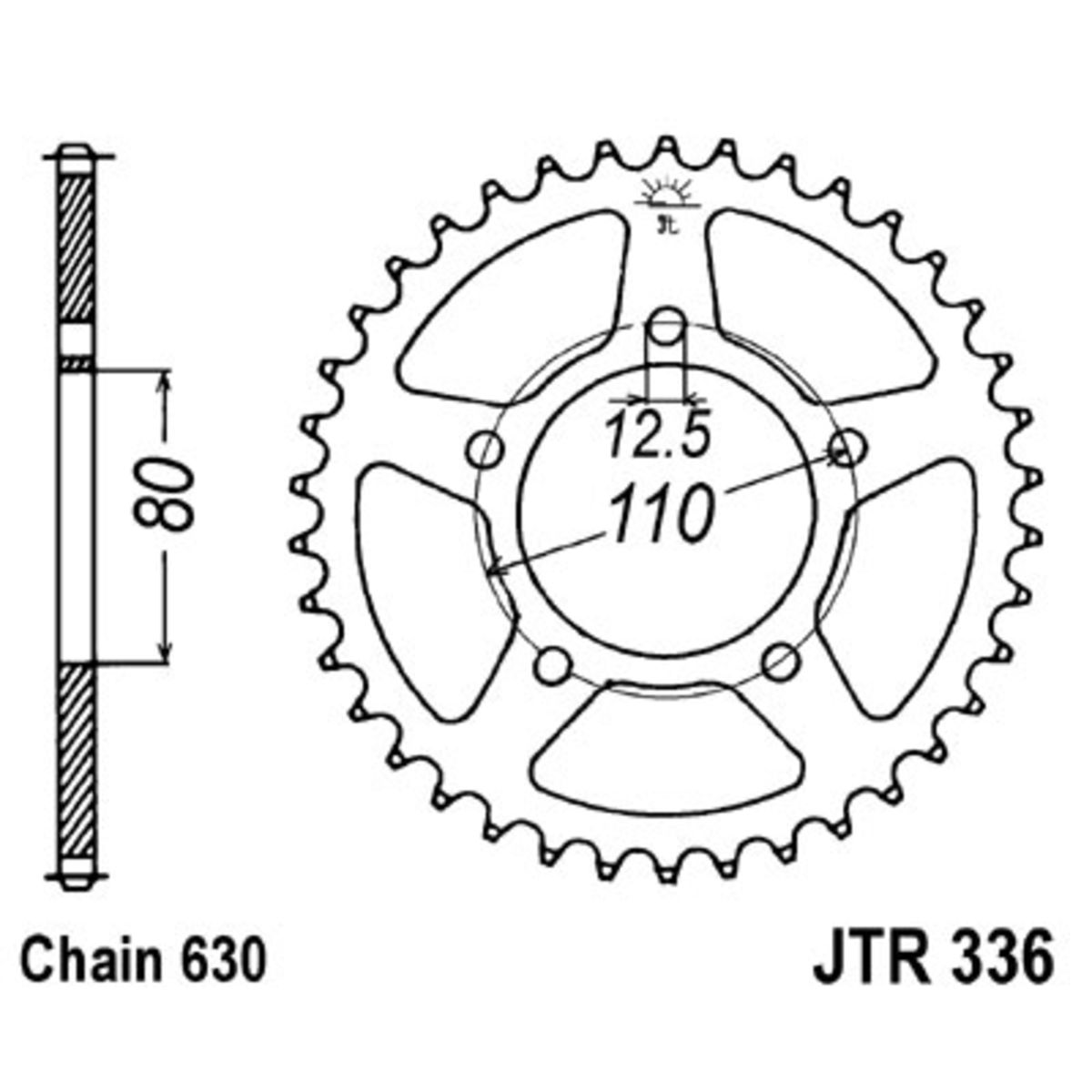Pignone posteriore JTR 336,33