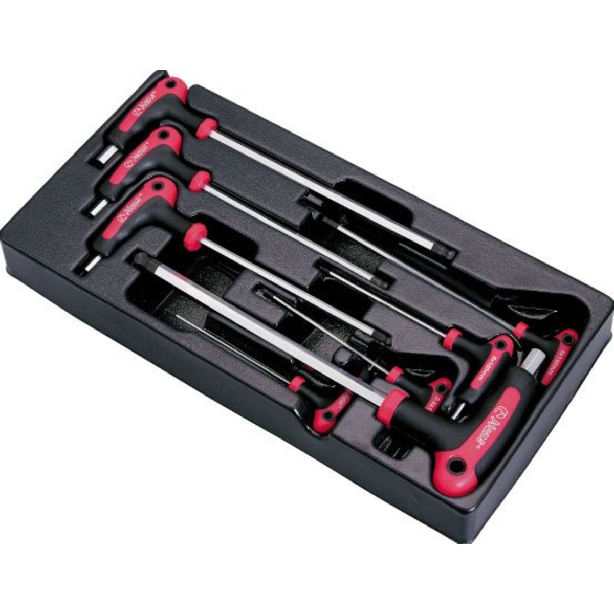 Image of Etui zeskant stiftsleutelset  8 Stuk