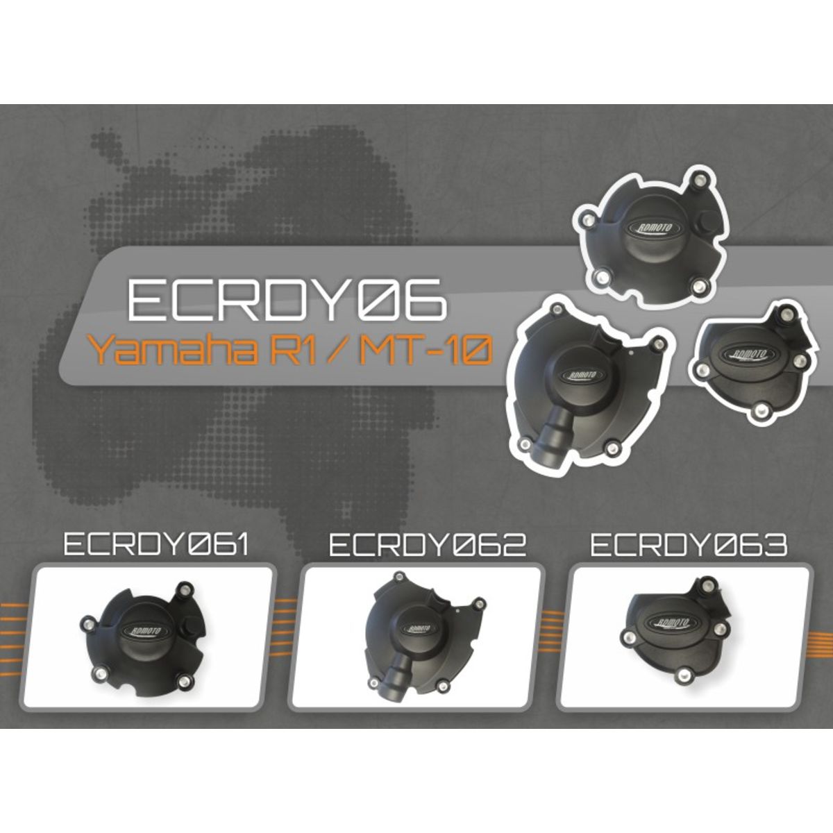 Crash Pad RDMOTO RDM-ECRDY06