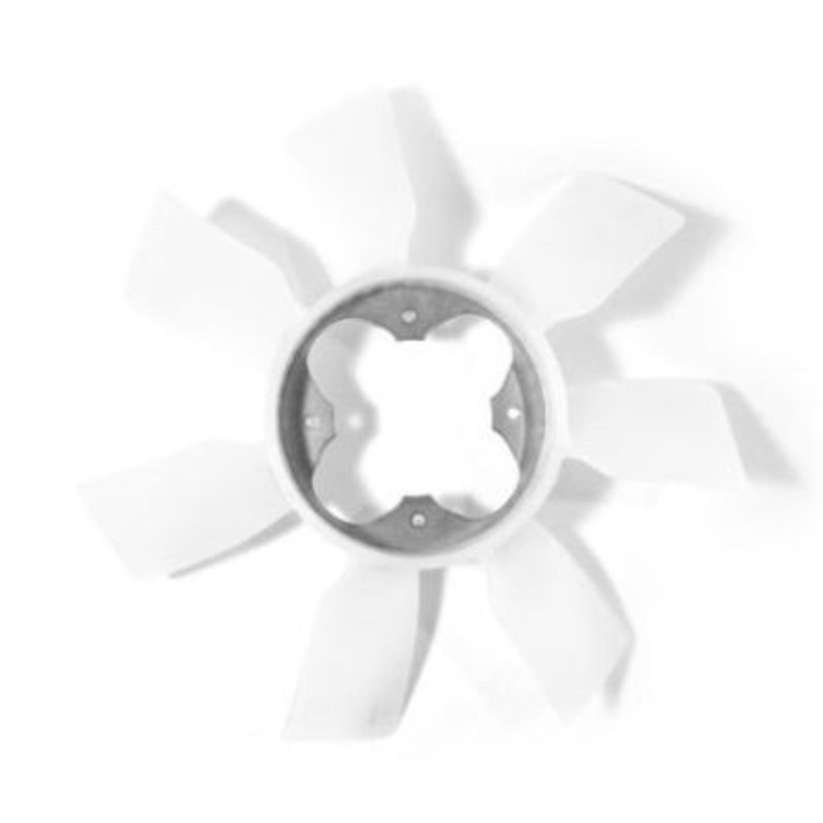 Ventilatorwiel, motorkoeling